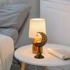 Moon Candle Holder Desktop Ornament Iron Tea Light Ramadan Decoration for Shelf Mantel Living