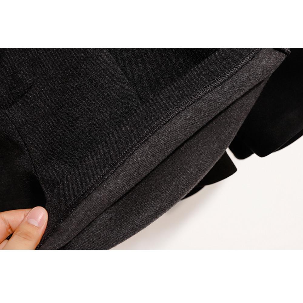 DIMANAF Plus Size New Women Shorts Pants Loose Casual Elastic Waist Fashion Lady Thick Winter 2025