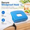 1PC Plastic Tablecloth Hole Punch Dual Hole Tablecloth Clamp New Double Hole Punch  Patio Table Use