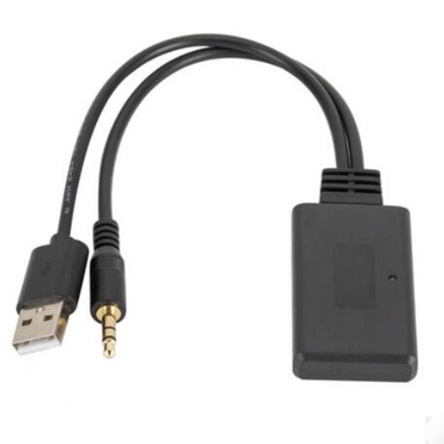 Car AUX Speaker Bluetooth 5.0 Audio Receiver Adapter USB+3.5mm Jack Stereo Audio