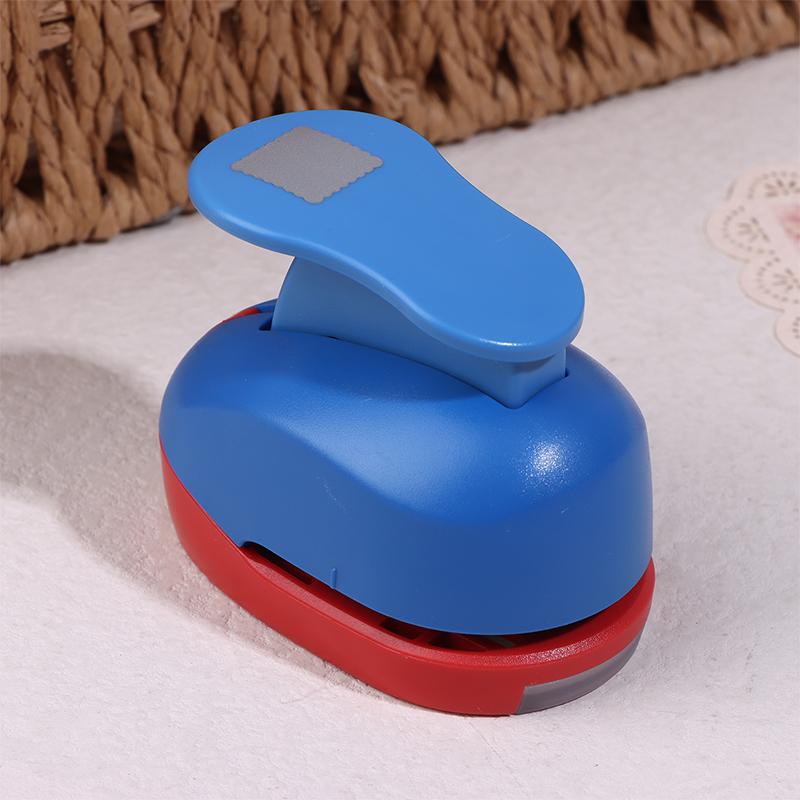 Stamp Border Stamp Shape Craft Punch Embossing Machine Round / Square Hole Punch Toothed Puncher Embosser Diy Tool