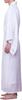 Long Washable Half Collar for [KYOETSU] Undergarment, Undergarment, Men, Men's (L, White)