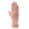 Women'S Lace Sunscreen Gloves Summer Ice Silk Gloves Outdoor Travel Cycling Driving Imitation Sliding Touch Screen Gloves