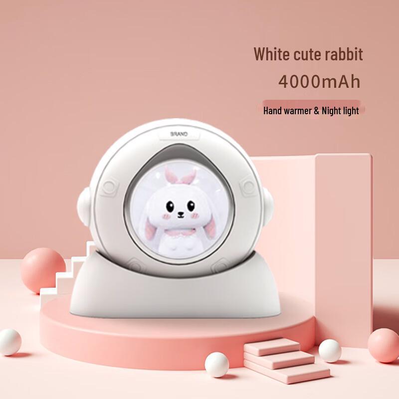 OEING Cute Astronaut Rechargeable Hand Warmer