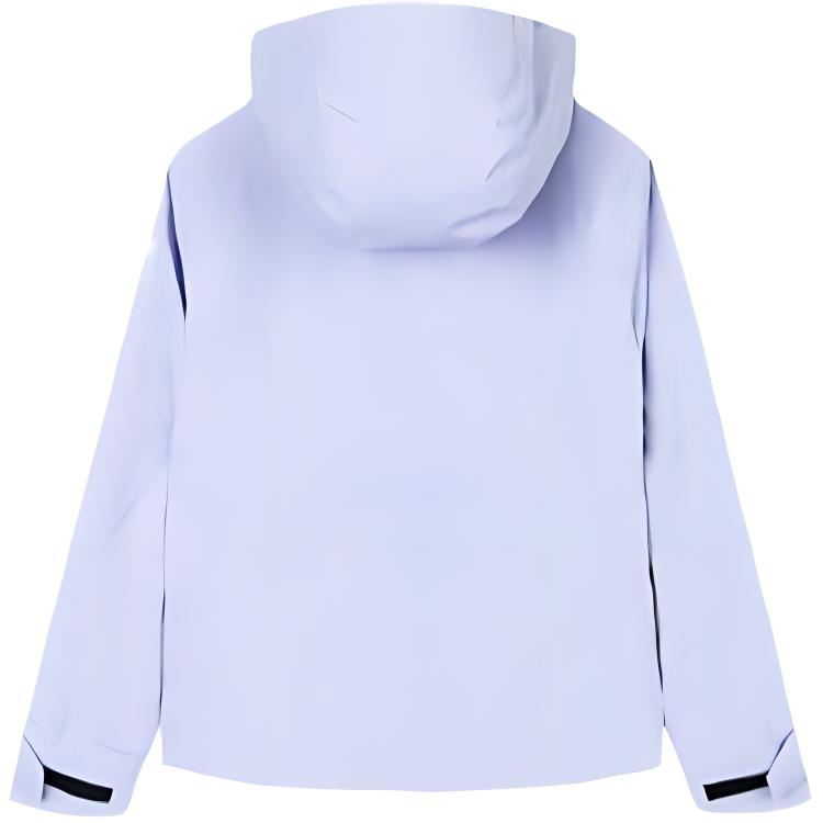 Anta Training Series Printed Mountain Outdoor Hiking Windproof Waterproof Breathable Jacket Women Jacket Light-Lavender 162437603-1