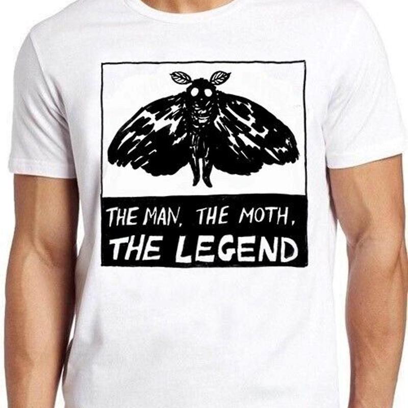 Mothman The Man The Moth The Legend Meme Cool Funny Gift Top Tee T Shirt C1130 S разноцветный
