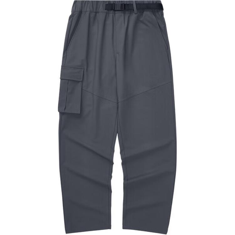 Skechers Outdoor Series Breathable Sports Fashion Woven Casual Pants Men pants Dark-Gray L324M075-0403 M
