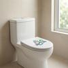 Toilettenaufkleber, Niedliches Schildkrötendesign Toilettendeckel-Aufkleber, Wasserdichte Abziehbilder Ohne Kleberückstände, Einfach anzubringender Aufkleber für das Badezimmer