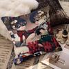 Japanese Anime Black Butler Office Cushion Pillowcase Car Cushion Cover45X45Cm Lumbar Pillowcase Sofa Pillowcover