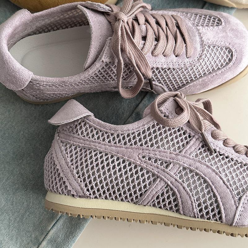Fashion Breathable Mesh Muffin Thick Baseplate Shoes Women's 2025 New Summer Versatile Wear Comfortable Sports and Leisure Shoes