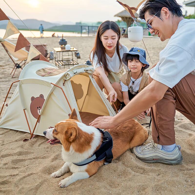 MOBIGARDEN LINE FRIENDS Meow Tent