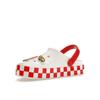 Toy Story x Crocs Zueco Off-Court Pizza Planet Zapatillas para Mujer Blanco 209816-100