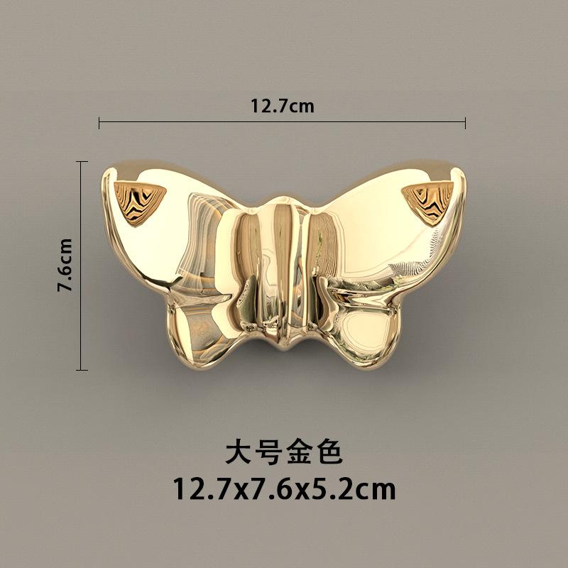 Plast ABS perforeringsfri väggdekoration fjäril väggdekoration Ny mjuk väggdekoration