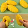 Squishy Simulated Corn Fidget Toys Soft Anti Stress Squishy Venting Corn Slow Rebound Decompression Squeeze Toy For Adults