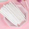 100Pcs Chocolate White Paper Lollipop Stick Great Reusable Candy Dessert Bakeware Kitchen Dining Bar Home Garden Candy Decor