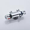 Zinc Alloy Chrome Thermostatic Shower Faucet Mixer Valve Dual Handle Bathroom Bathtub Shower Faucet Cold /Hot