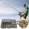 Portable Lure Tackle Box Removable Plastic Fishing Tackle Box Fake Bait Hook Fishings Gear Tool Storage Box For Fishing Bait