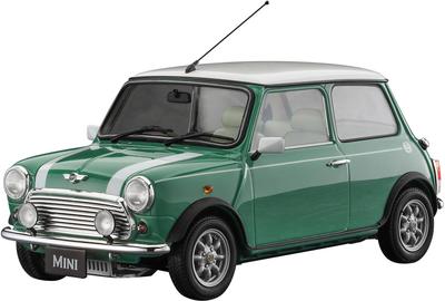 Hasegawa Mini Cooper Colección Heritage 1997 Kit de Modelo de Plástico 20789 1/24 "Verde Almendra"