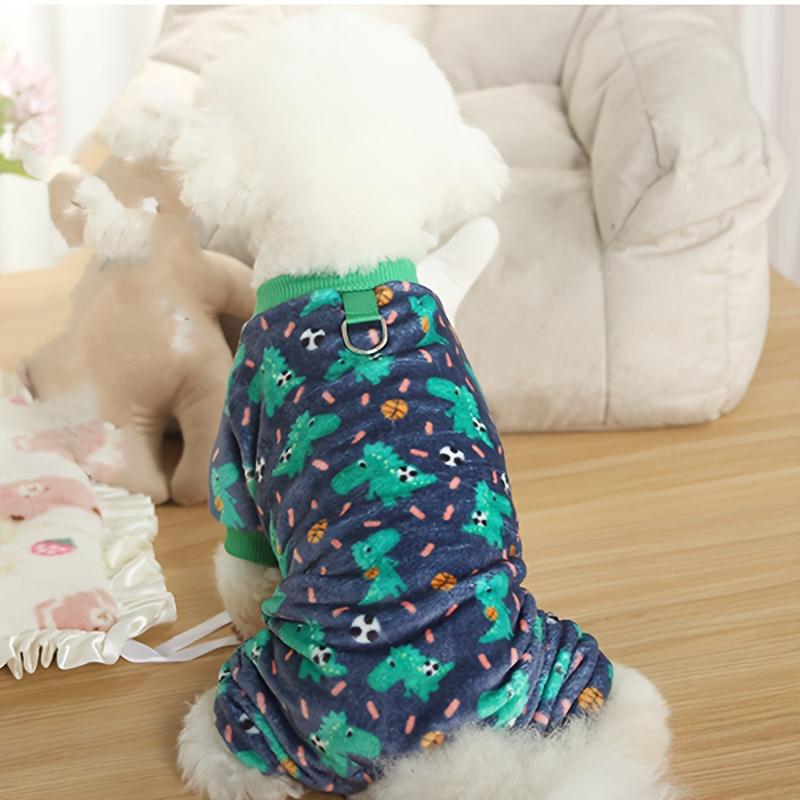 Neue Herbst- und Winter-Haustierkleidung Hund Vierbeiniger Mantel Dick gefütterter Fleece-Mantel