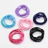 Acrylic Beads Elastic Hair Rope Knotted Elastic Hair Ties Ponytail Holder