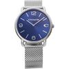 COACH Men's Silver Watch, Blue Dial, Quartz Movement, Water Resistant, 14602652 [Parallel Import]