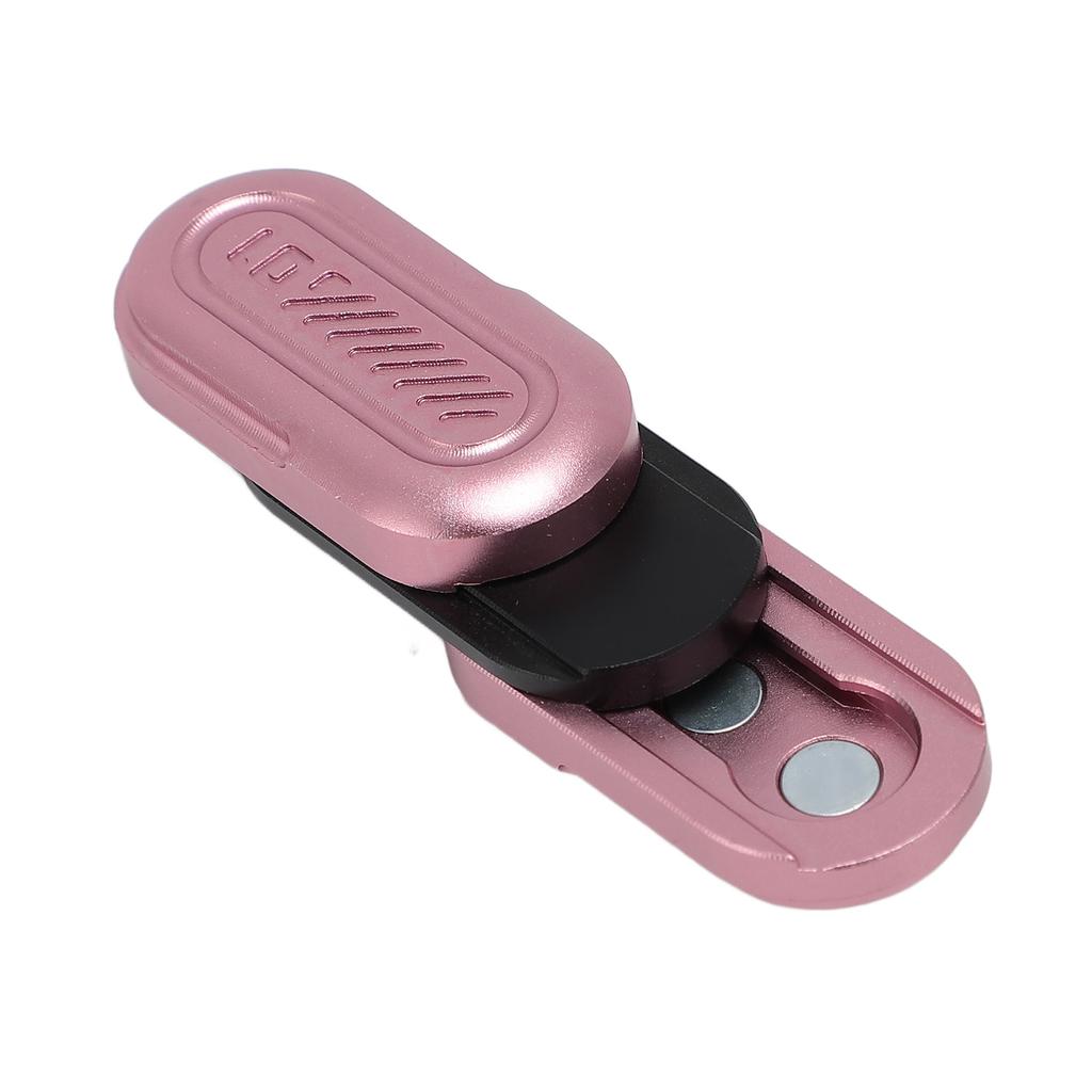 Mini Metal Haptic Push Slider 3 Layer Capsule Shape Inspired Finger Push Card Slider Toy for Travel