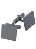 Tabarat Colored Cufflinks for Made In Painted Men, Japan, Brass, (Gray)