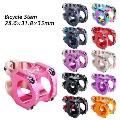 35mm 31.8 Mm 35mm Rod Handlebar Mtb Power Stem Bicycle Bridge Short Power Adjustable Stem Riser