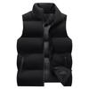 Men's Thickened Corduroy Patchwork Vest for Autumn/Winter