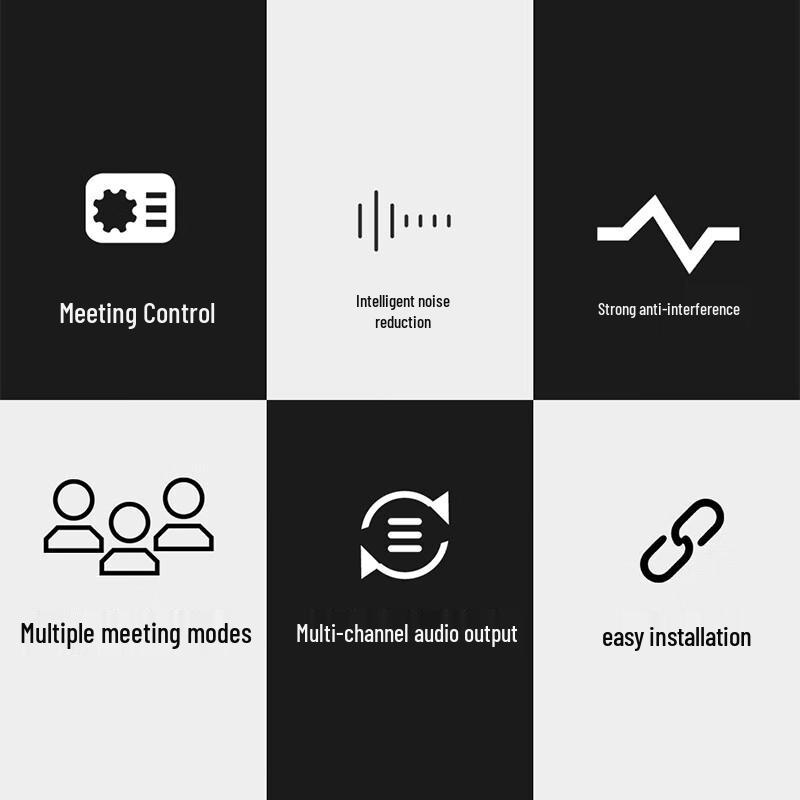 Runpu Portable Conference Audio System Main Controller (CN Version)
