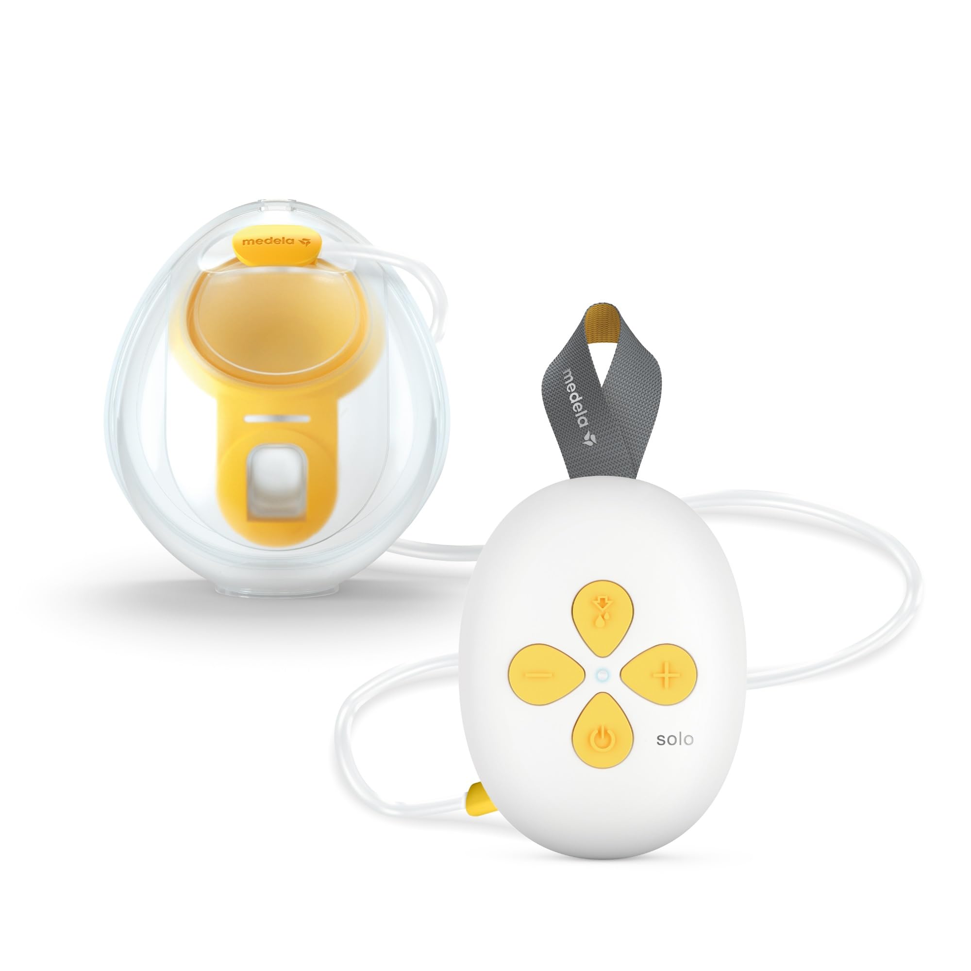 Medela Solo Hands-Free Electric Breast Pump: A compact, single-breast, hands-free pump with a built-in rechargeable battery and USB charging. Allows f