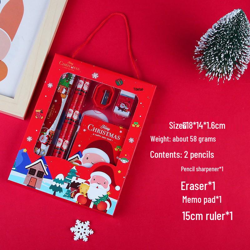 Cartoon Gift Box: Korean Stationery Set for Kindergarten & Elementary School Rewards