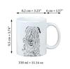 Lakeland Terrier - cup with a dog, cute cup with graphics, a gift with your photo from the Art-Dog brand