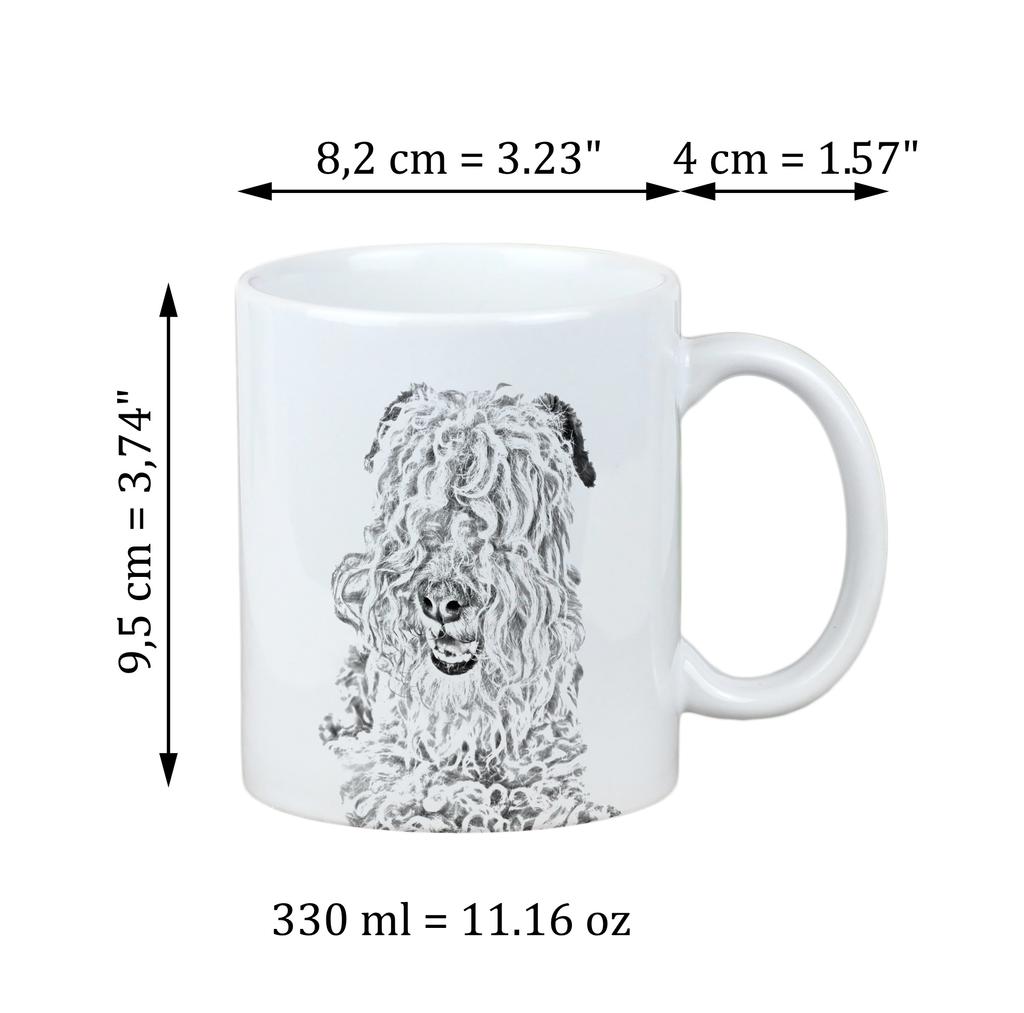 Lakeland Terrier - cup with a dog, cute cup with graphics, a gift with your photo from the Art-Dog brand