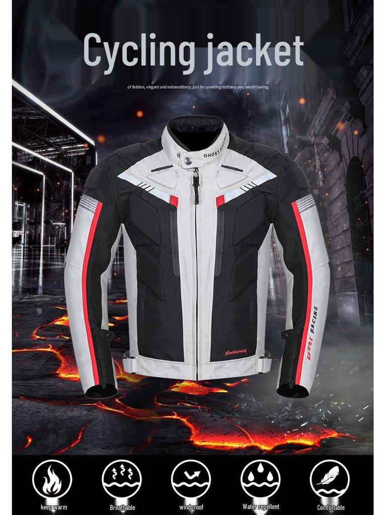 Herren Ganzjahres Motorradjacke - Offroad-Rennen & Sturzschutzanzug