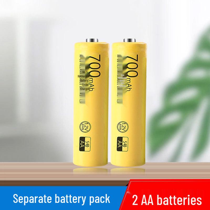 14500 3.7V Rechargeable Lithium Battery Set for Flashlights, Toys, Microphones, Mice, and Remotes