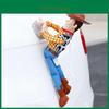 Vtipná 3D hračka Woody a Buzz z Příběhu hraček Panenka do auta Měkká plyšová hračka Perfektní pro sběratele nebo jako dárek Vysoce kvalitní materiál