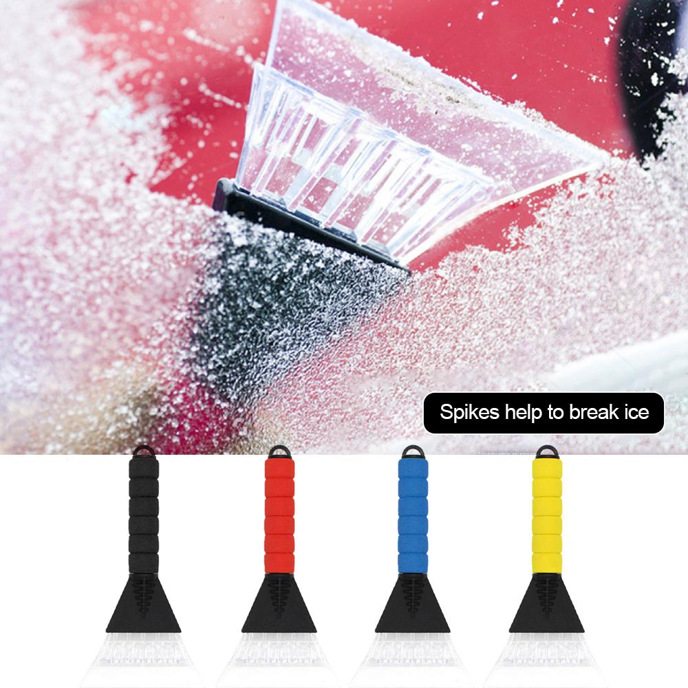 Car Ice Scraper Windshield Ice Breaker Quick Clean Glass Brushes Snow Remover Tool Auto Window Winter Snow Brushes Shovel