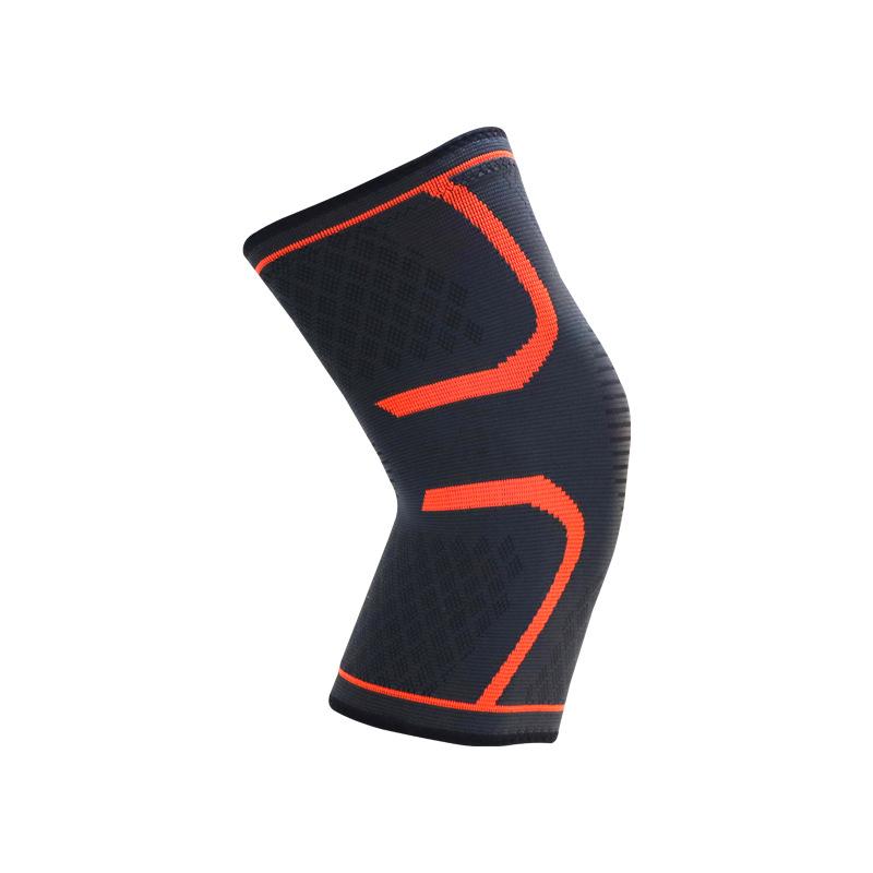 Ginocchiere Sportive Singola Confezione Pallacanestro Corsa Fitness Lavorate a Maglia in Nylon Attrezzatura Protettiva Lavorata a Maglia Equitazione Outdoor Alpinismo Ginocchiere