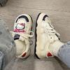 Maillard Guochao Kitty Joint Ugly Cute Big Head Shoes Women 2025 New Niche Original Platform White Shoes Women