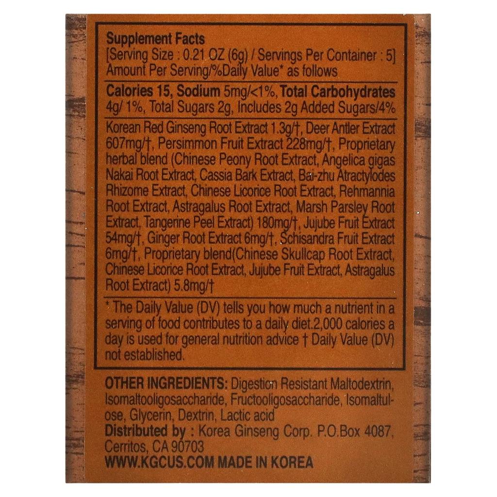 CheongKwanJang CheongKwanJang, Korean Red Ginseng & Antler, 30g (1.06oz)