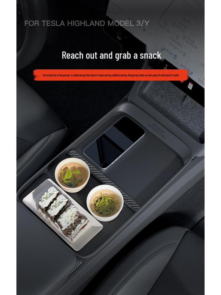 Tesla Model 3/Y Mittelkonsole Armlehne Aufbewahrungsorganizer