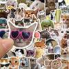 10/30/50PCS Kawaii Love Cat PVC Sticker Aesthetic Children's Korean Decoration Scrapbooking Stationery School Supplies for Kids