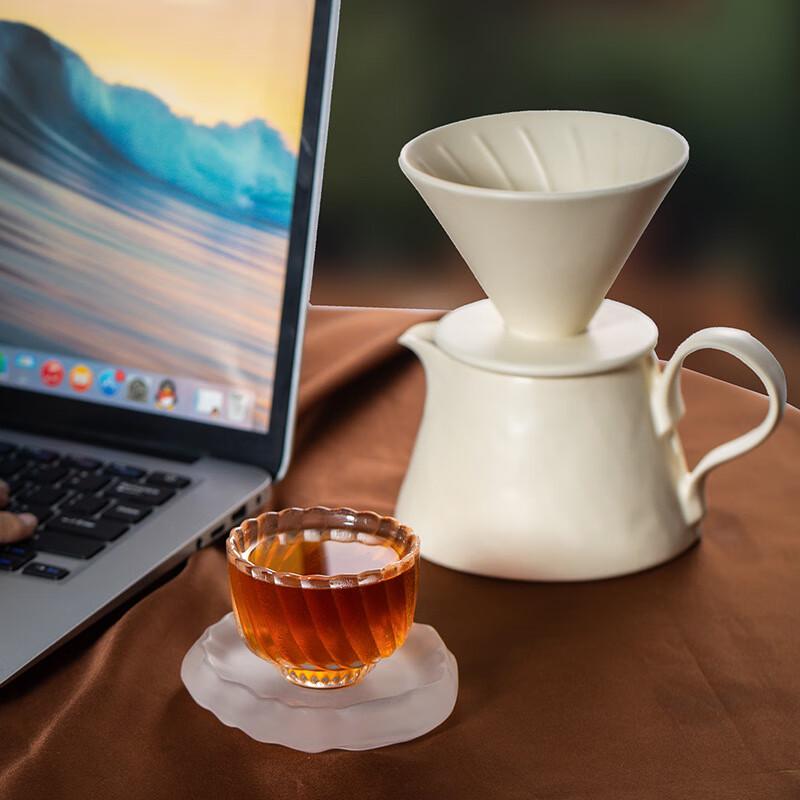 Kiln-Fired Ceramic V60 Pour Over Coffee Set