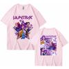 100 Cotton Kpop Kpop Demon Hunters Film Graphic TShirt Unisex Women High Quality Fashion Casual Unisex Girls Top Tee Oversize