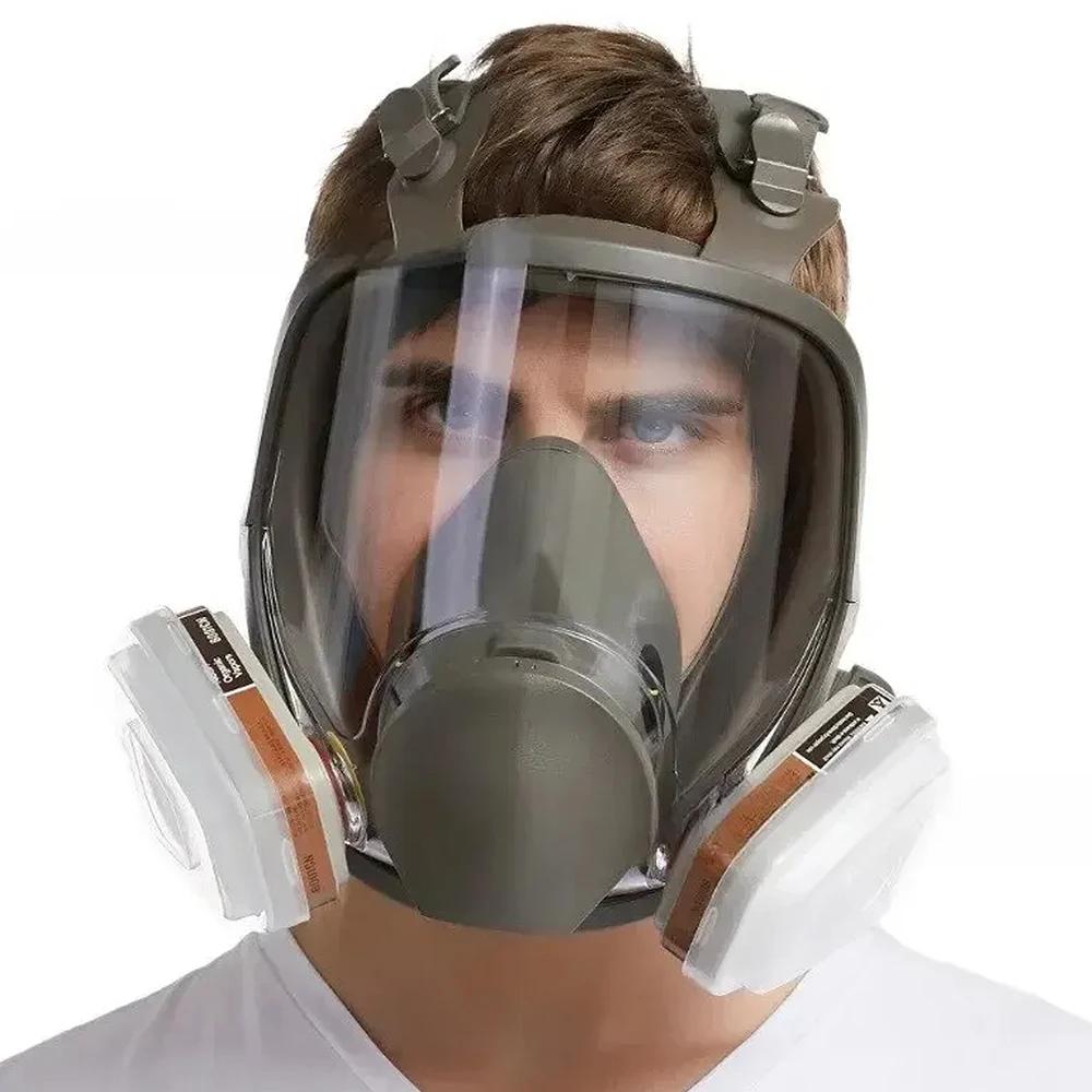 For For Masque À Gaz Anti-buée Au Formaldéhyde, PeinturePulvérisation, Vaccination, Sécurité Au Travail, Filtre À
