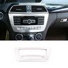 Pine Wood Grain Interior Air Conditioning Switch Panel Frame Stickers For Mercedes Benz C Class W204 2011-2014 Accessories