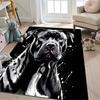 3D Printing ABKC Room Decor Black Carpet Soft Rugs for Dining Living Room Playroom Floor Decor Non-slip Mats Next Day Shipping