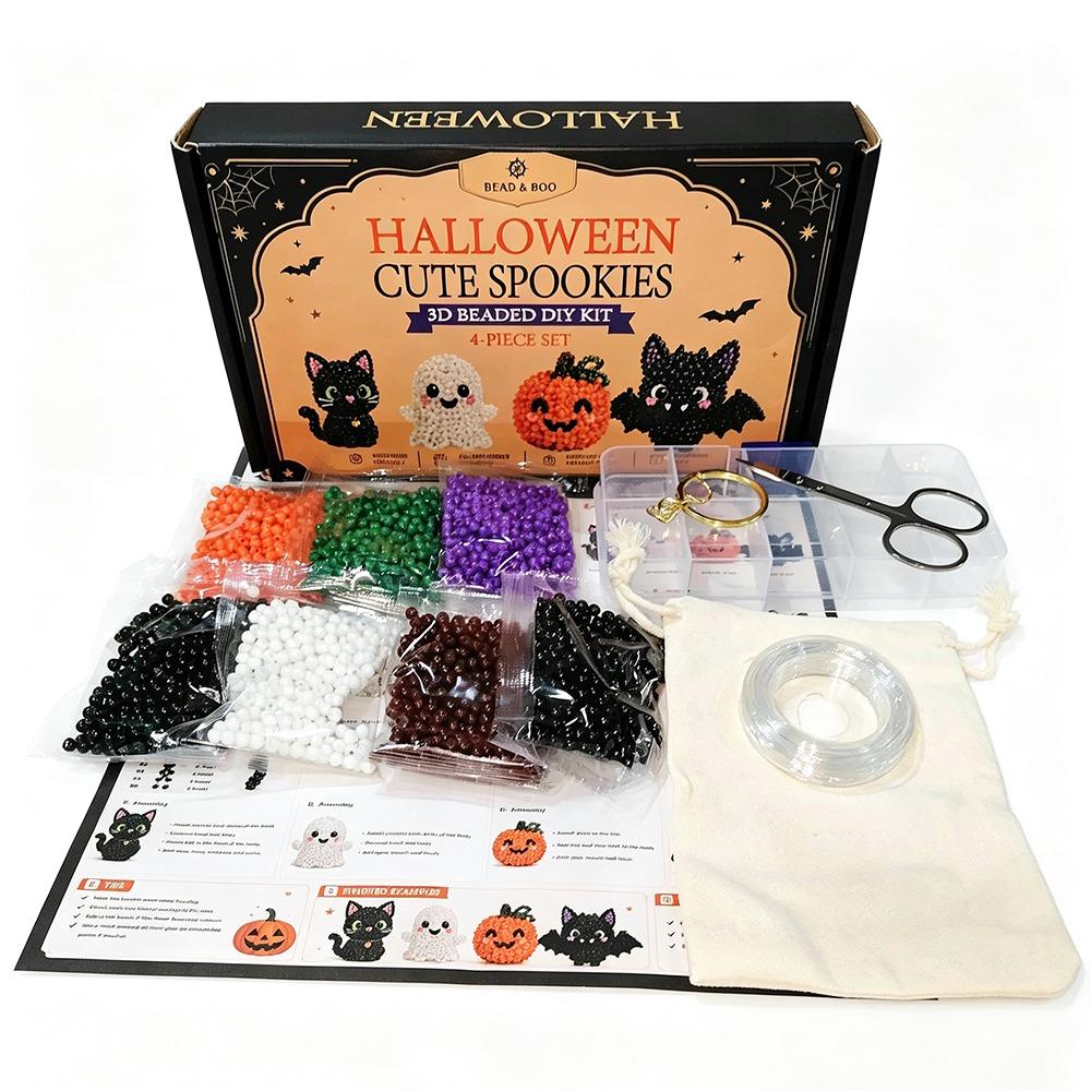 Mignon Design Animal 3D Perlé Kit Petites Perles Kit d'Art en Perles Fait Main Décoration de Maison