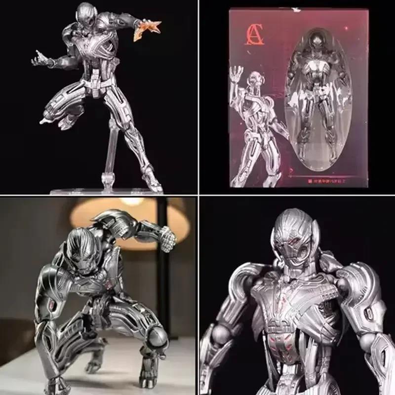 En Stock AC Toys Figurine d'Action Ultron 16cm Modèle Ko Ultron Kaiyodo Amazing Yamaguchi Avengers Collection Anime Modèle Jouets Cadeaux